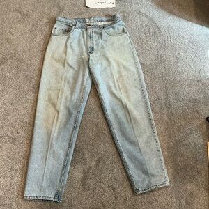 Vintage Levi's 560 Jeans Men's 34x32 Blue Denim Cotton Loose Fit Tapered 90s USA